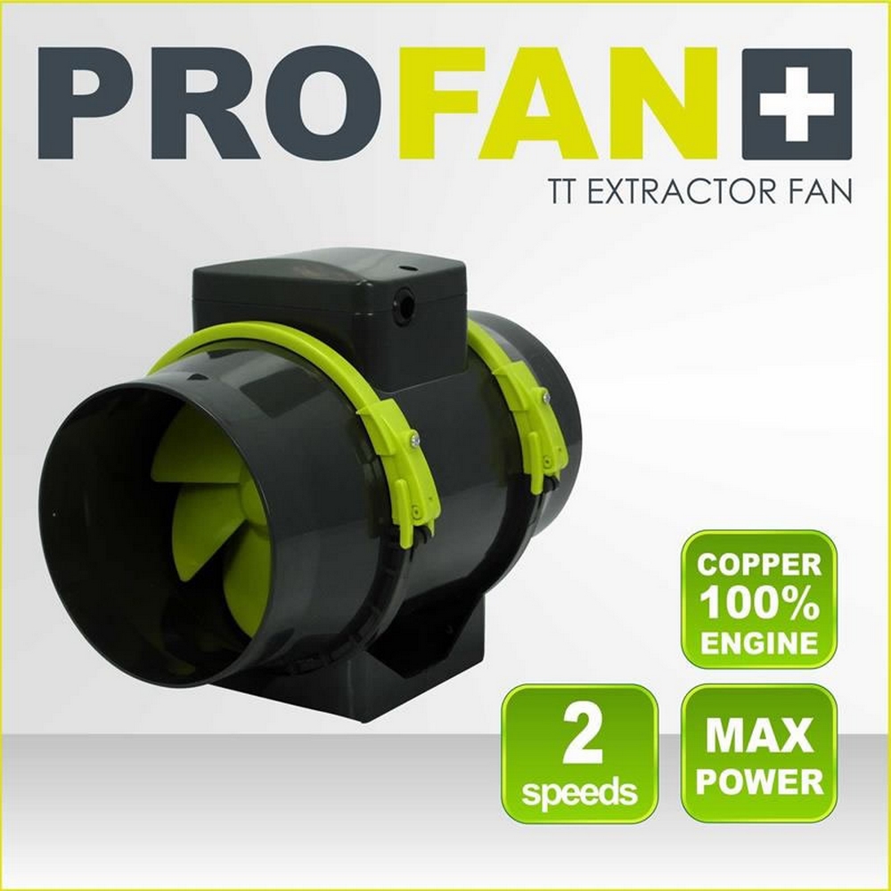 PROFAN TT EXTRACTOR 125MM – GARDEN HIGHPRO