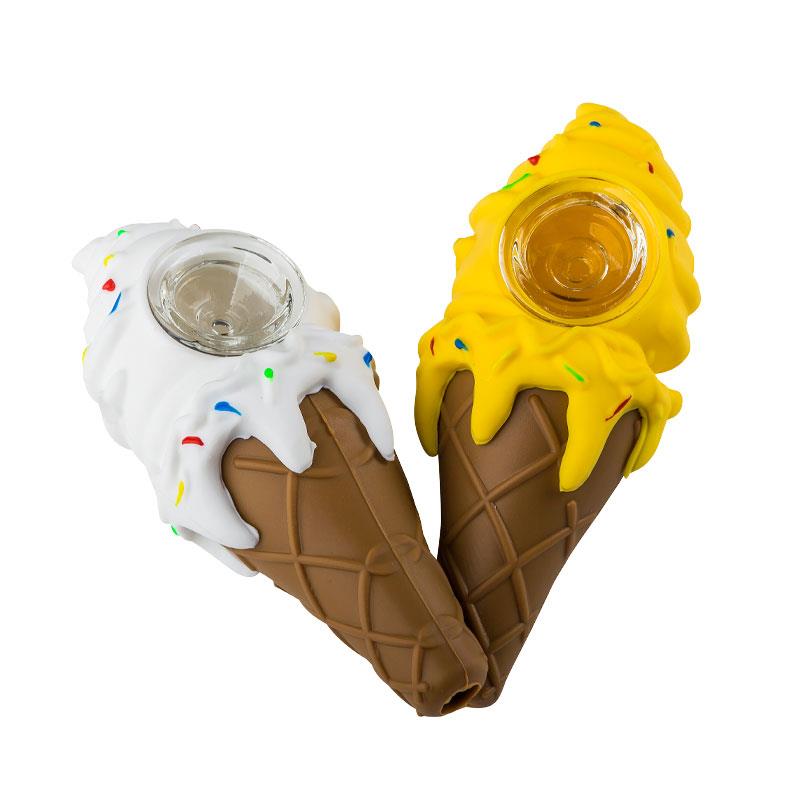 PIPA SILICONA HELADO COLORES
