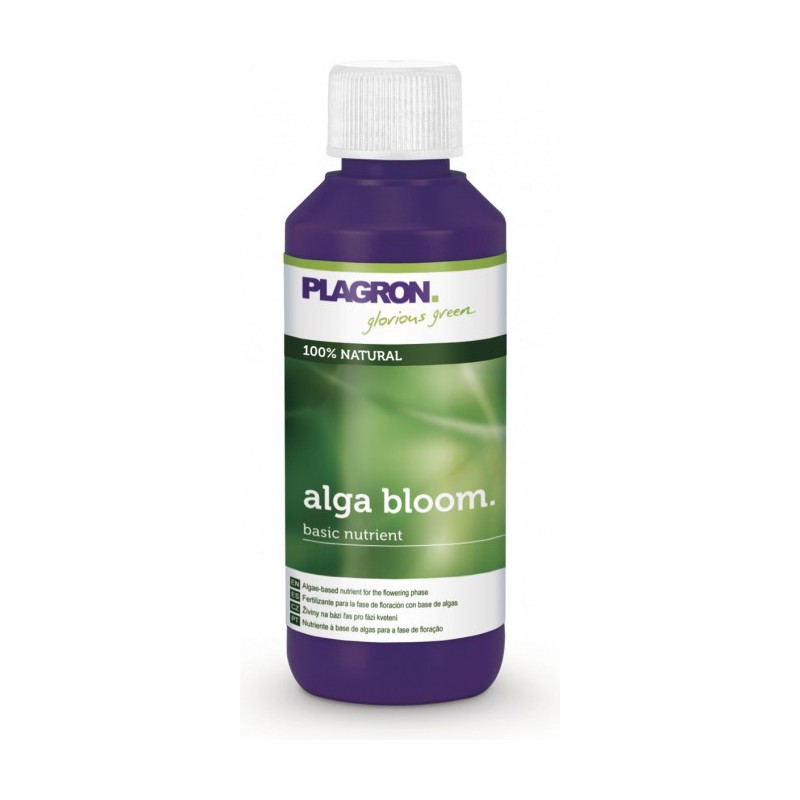 Engrais Bio Plagron Alga Bloom 5L - Pour Phase De Floraison, à Base D'algues Marines, NPK 1.5-13-14