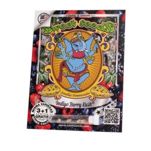 Pack Sweet Seeds Indigo Berry Kush Femx3+1