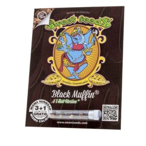 Pack Sweet Seeds Black Muffin F1 Fast Version X3+1