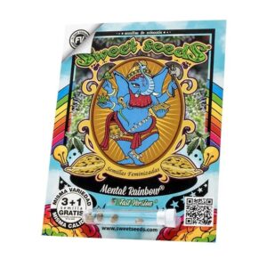 Pack Sweet Seeds Mental Rainbow F1 Fast Version X3+1