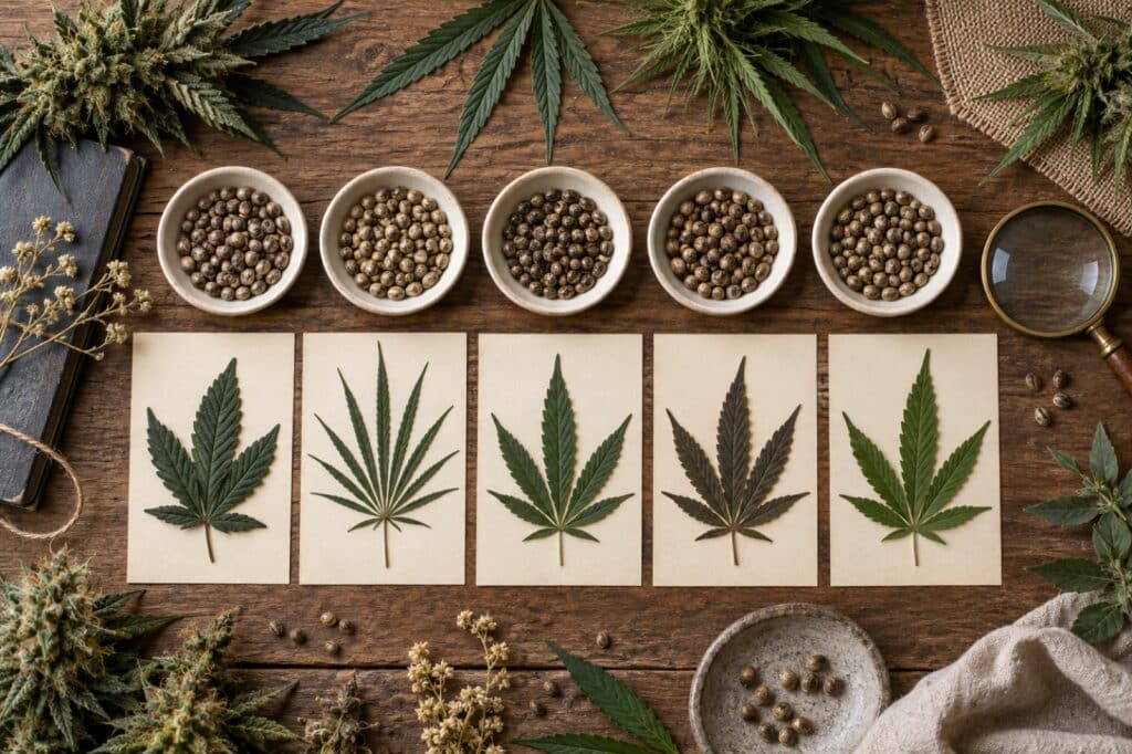 Familias clasicas de cannabis y diversidad genetica
