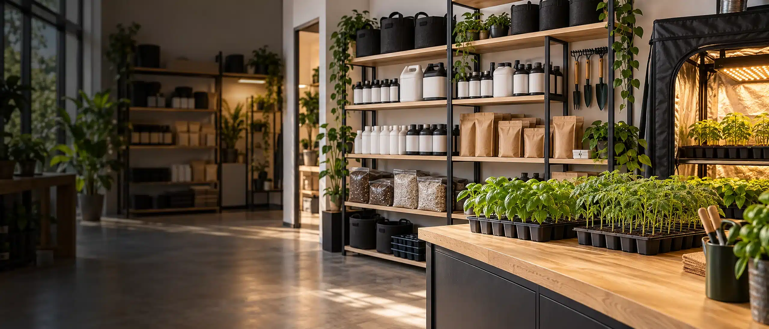 Punto Natural Growshop en Curicó con productos de cultivo